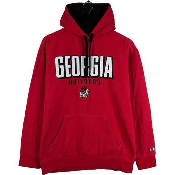 Champion University Of Georgia Bulldogs Hoodie - Picture 1 of 8